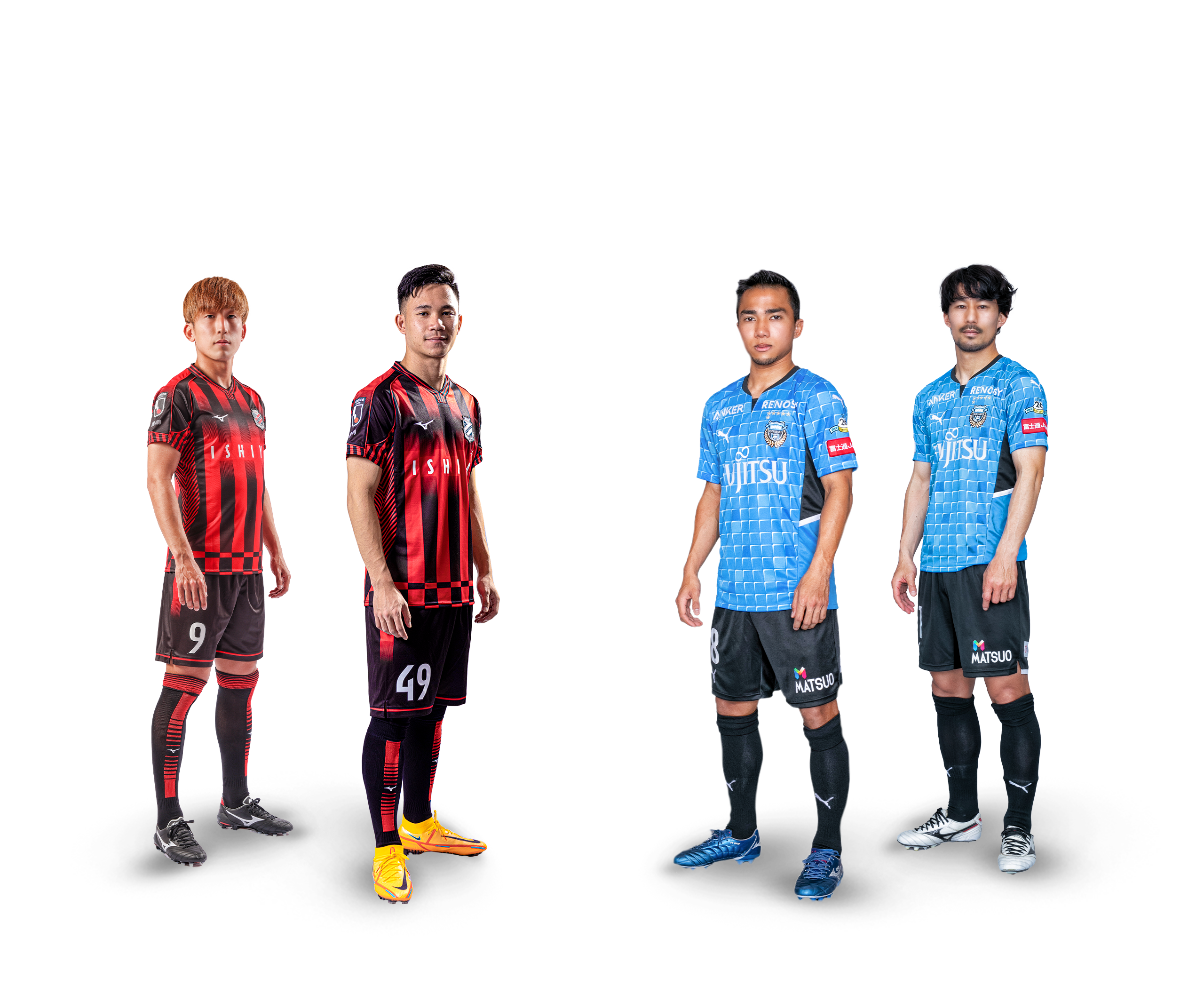 Hokkaido Consadole Sapporo and Kawasiki Frontale Players in Thailand 2